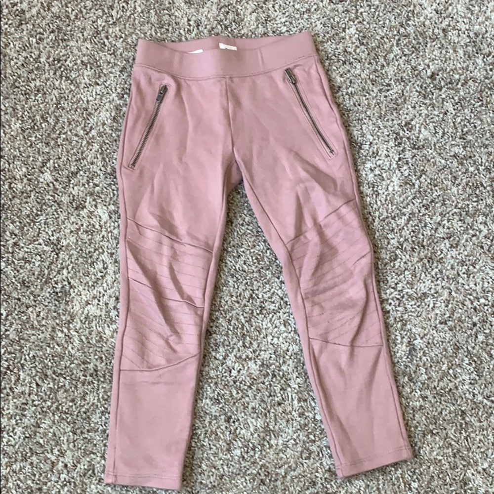 Pink Gap Moto legging
